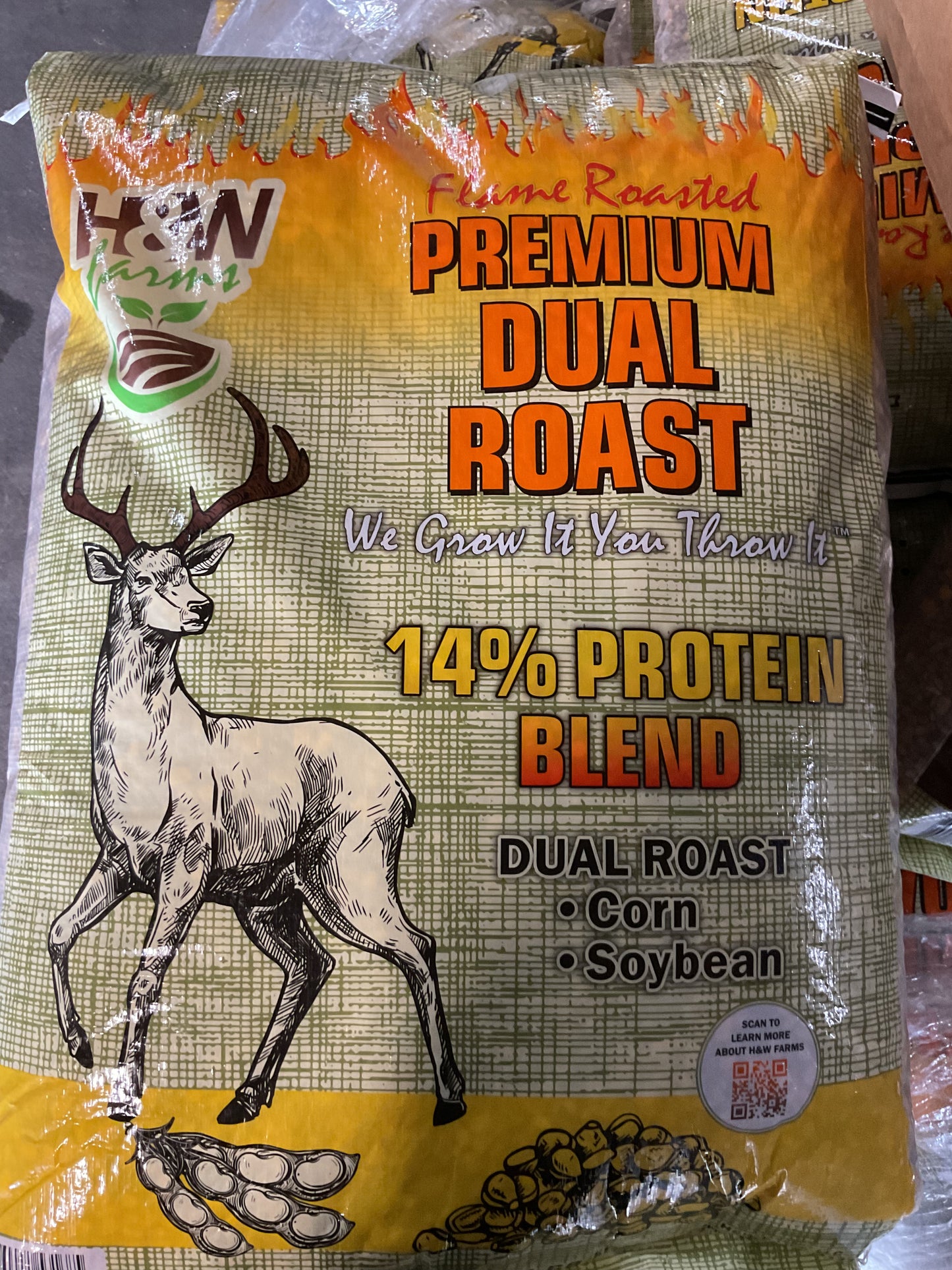 Flame Roasted Premium Dual Roast 14% Deer Protein Blend
