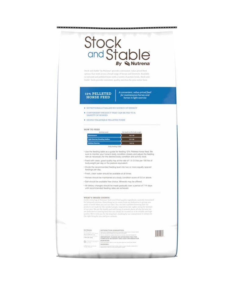 Nutrena Stock&Stable Multi Species Pellet 50lbs