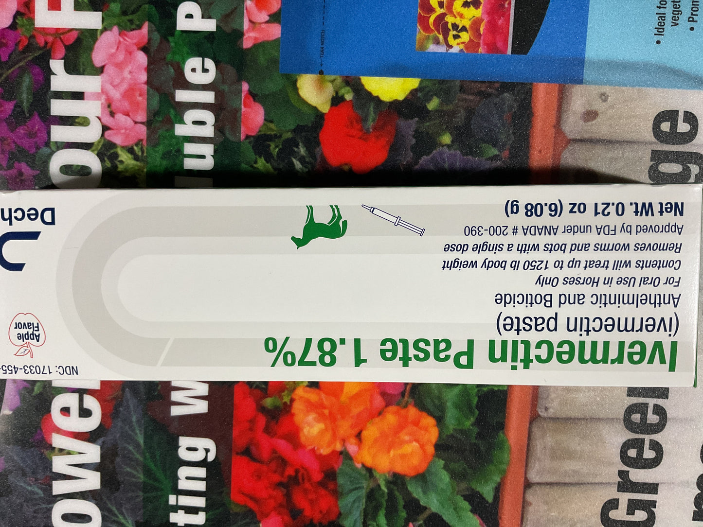 Horse Wormer Paste