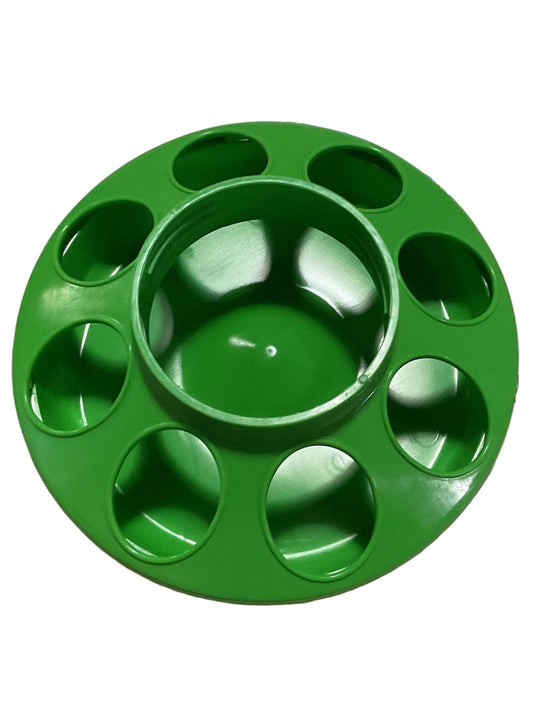 Plastic Poultry Feed Base 1qt