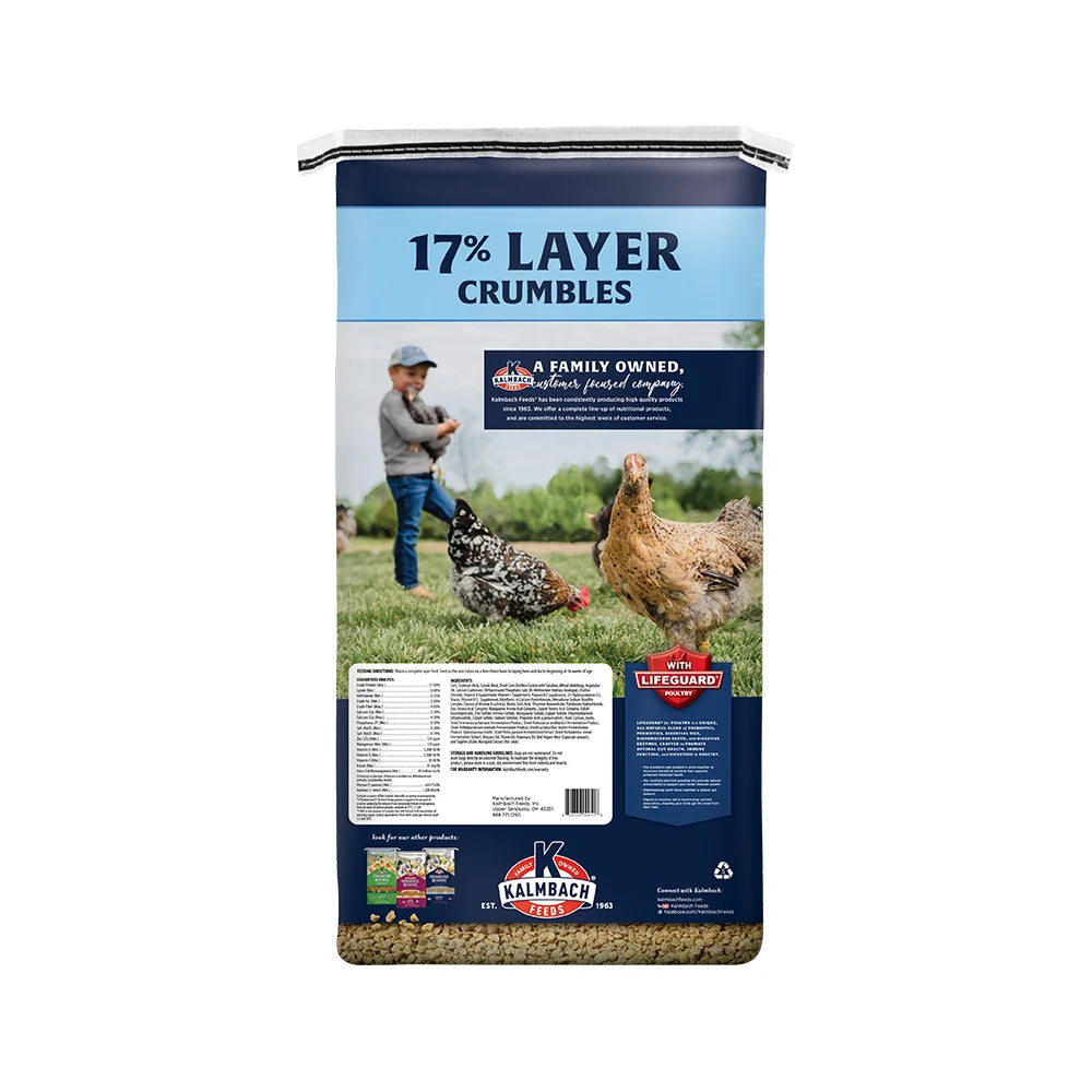 Kalmbach 17% All Natural Layer Crumble 50lbs
