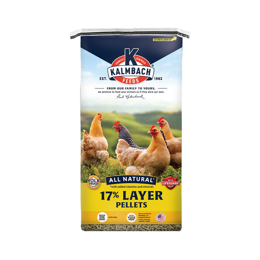 Kalmbach 17% All Natural High Calcium Layer Pellet 50lbs