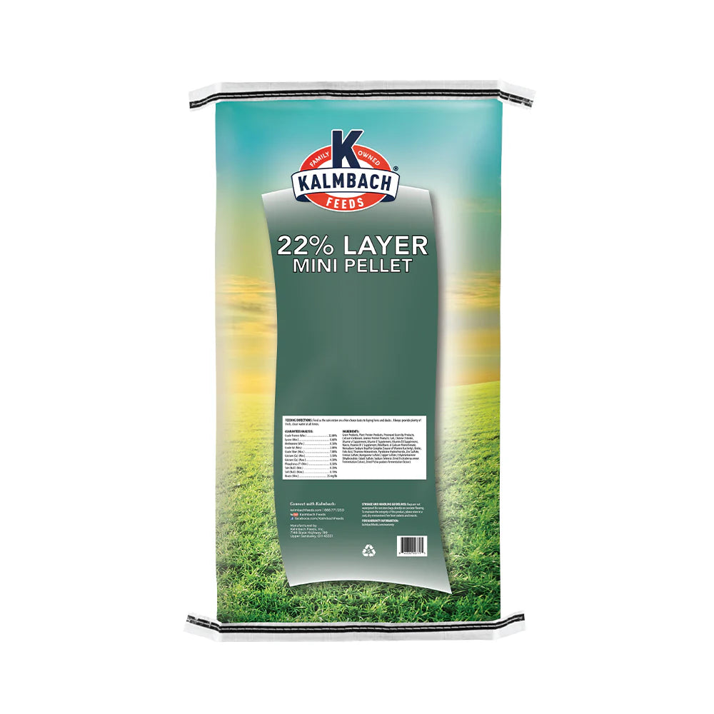 Kalmbach 22% Layer Mini Pellet 50lbs
