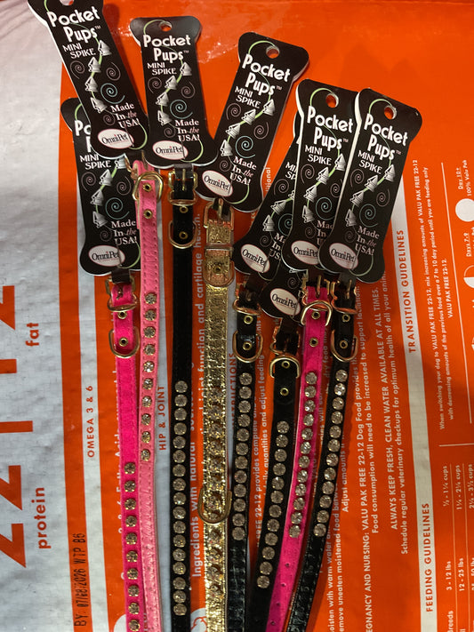 Pocket pups collars