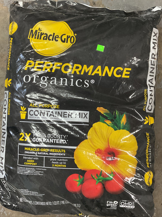 Miracle-Gro Performance Organics Container Mix