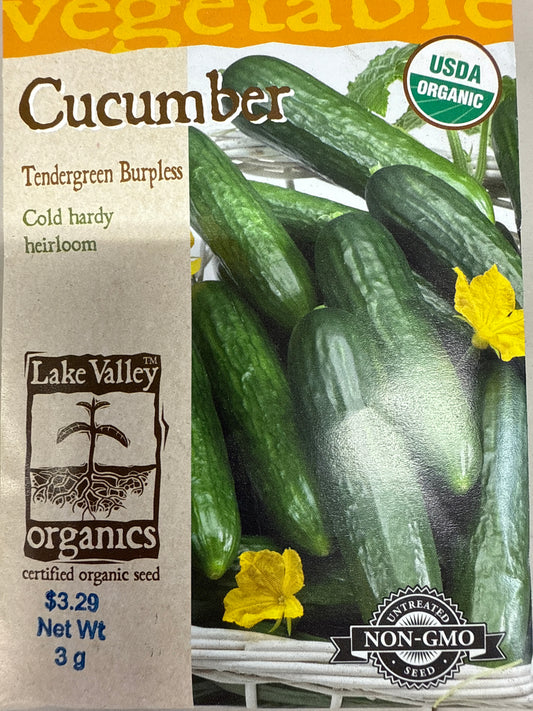 Cucumber - Tendergreen Burpless
