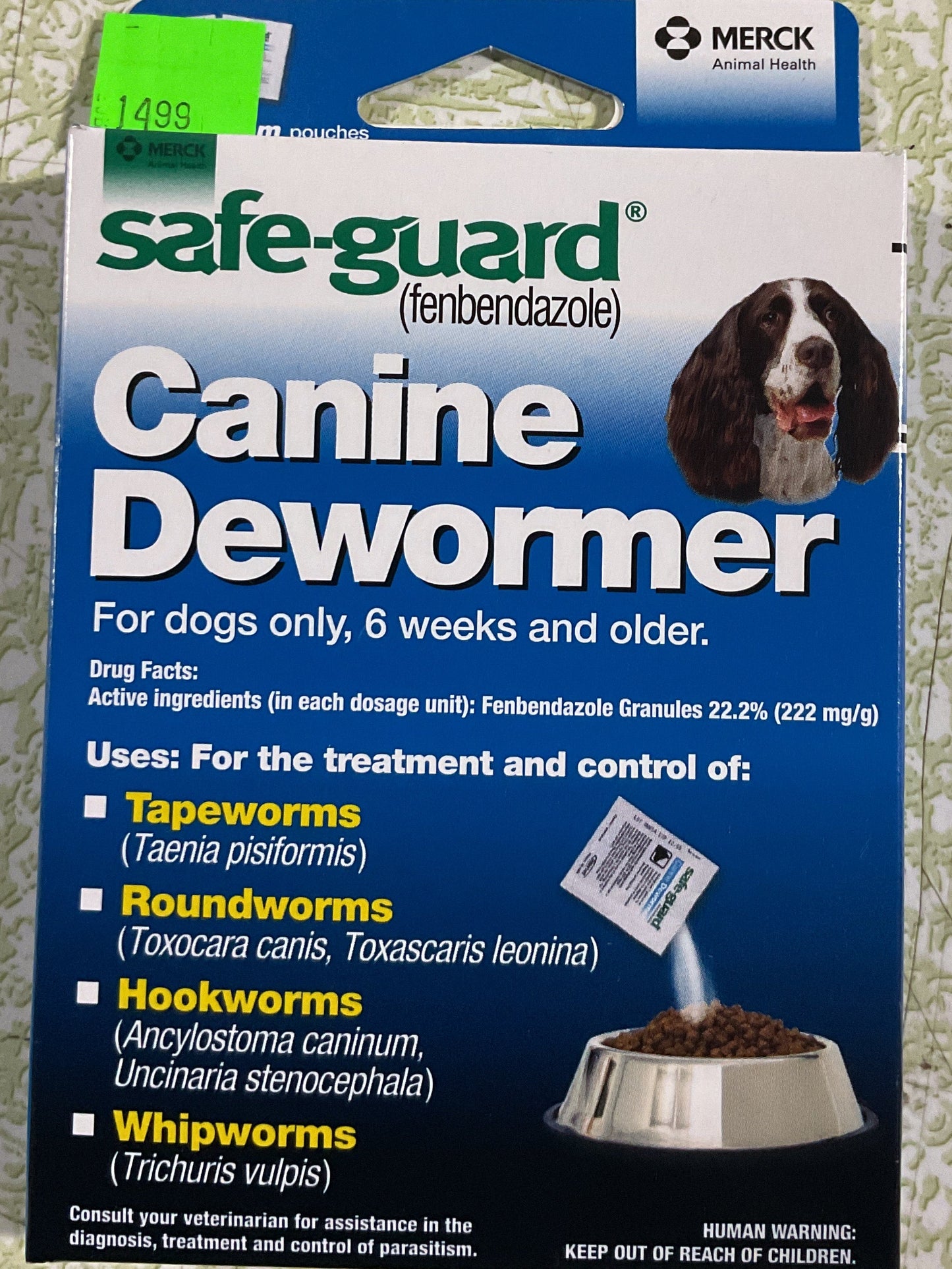 Safe-Guard Canine Dewormer