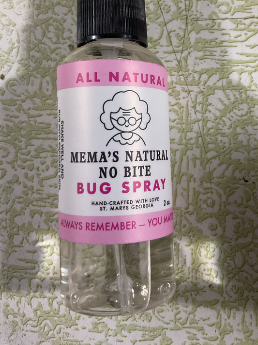 Mema’s Natural No Bite Bug Spray