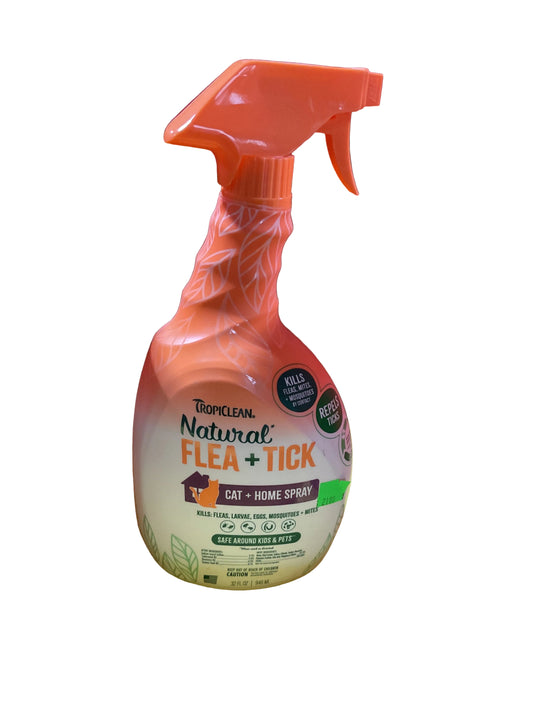 Flea & tick spray for cats & home