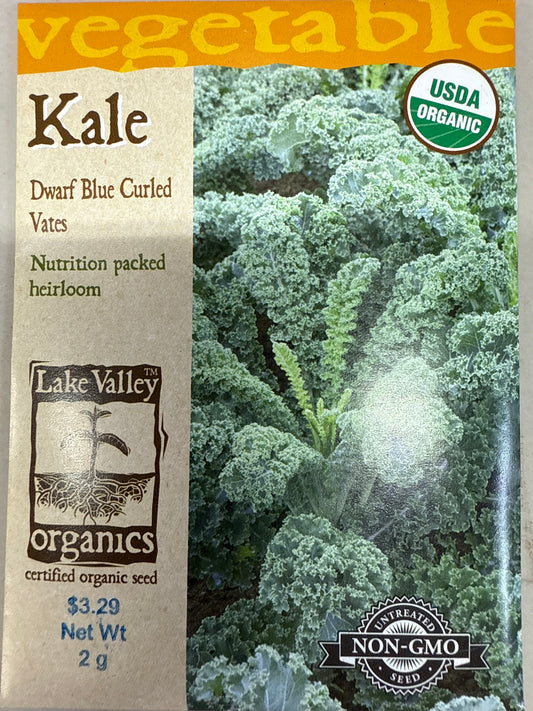 Kale - Dwarf Blue Curled Vates