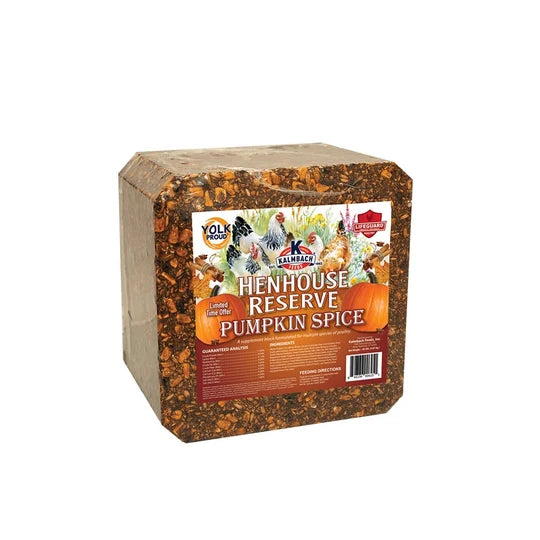 Kalmbach Henhouse Reserve Pumpkin Spice Poultry Block 20lbs