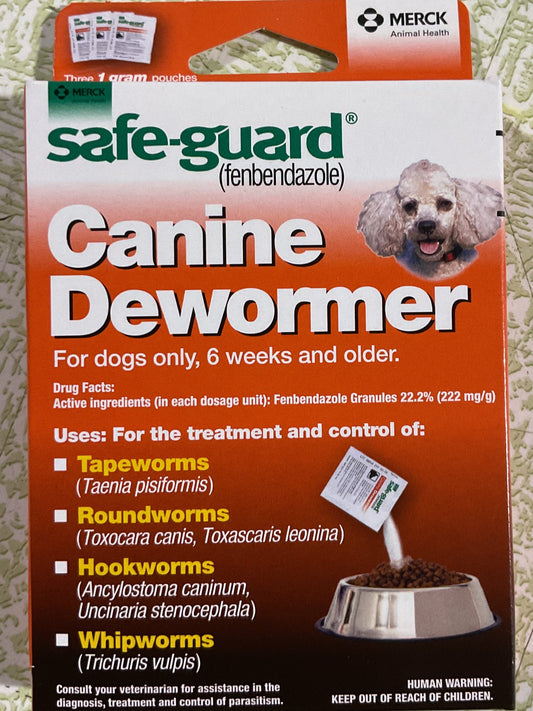 Safe-Guard Canine Dewormer