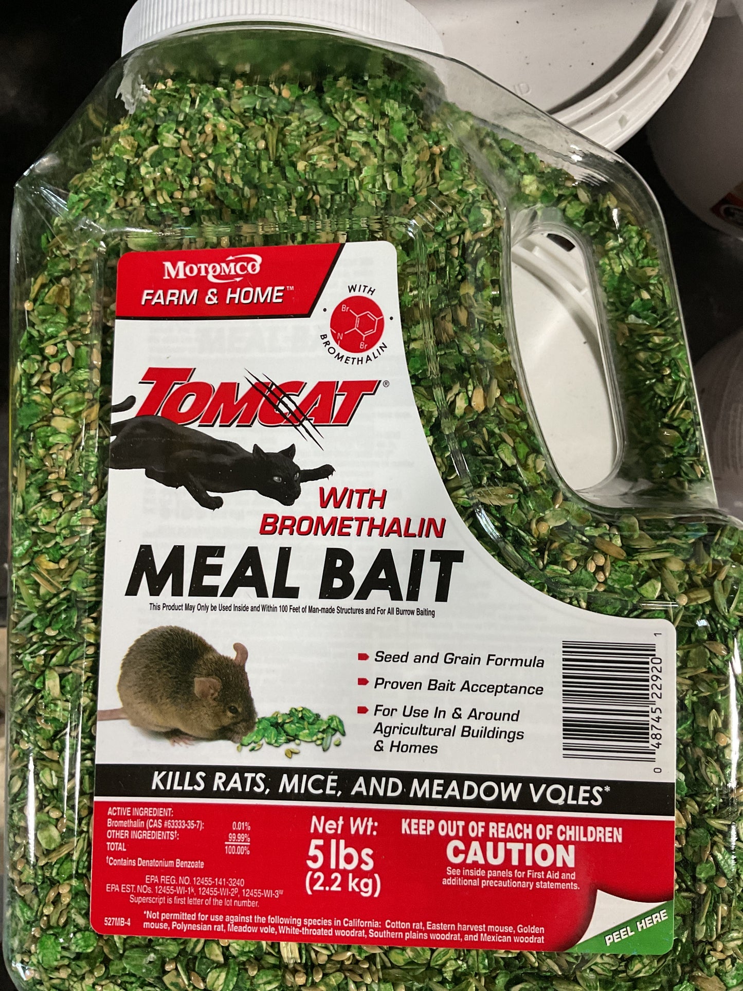 Tomcat Meal Bait 5lbs