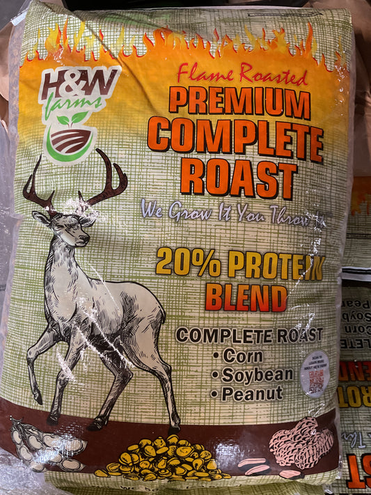 Flame Roasted Premium Complete Roast 20% Deer Protein Blend
