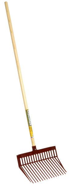 Durafork Plastic Burgandy Pitch Fork