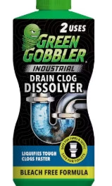 Green Gobbler Industrial Drain Clog Dissolver 32oz
