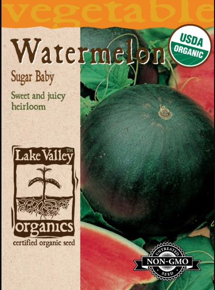 Organic Watermelon Sugar Baby Heirloom