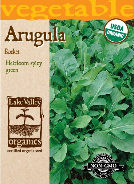 Organic Arugula Rocket Heirloom