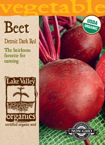 Organic Beet Detroit Dark Red Heirloom