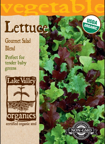 Organic Lettuce Gourmet Salad Blend