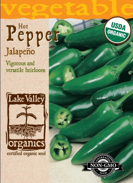 Organic Pepper Hot Jalapeno Heirloom