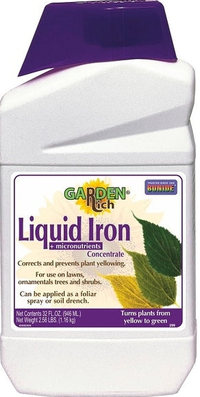 Bonide Garden Rich Liquid Iron 32 oz Concentrate