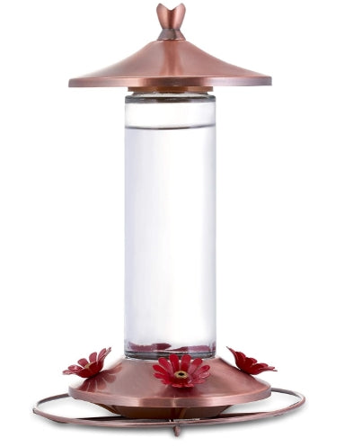Perky Pet Elegant Copper Hummingbird Feeder