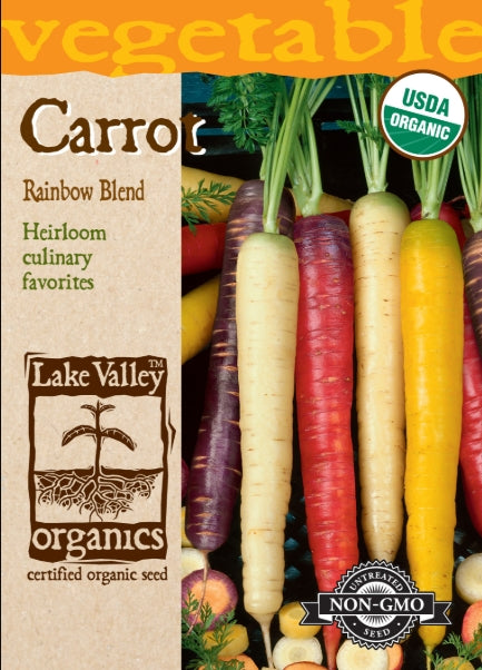 Organic Carrot Rainbow Blend