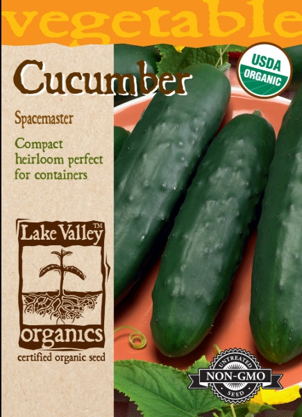 Organic Cucumber Spacemaster Heirloom