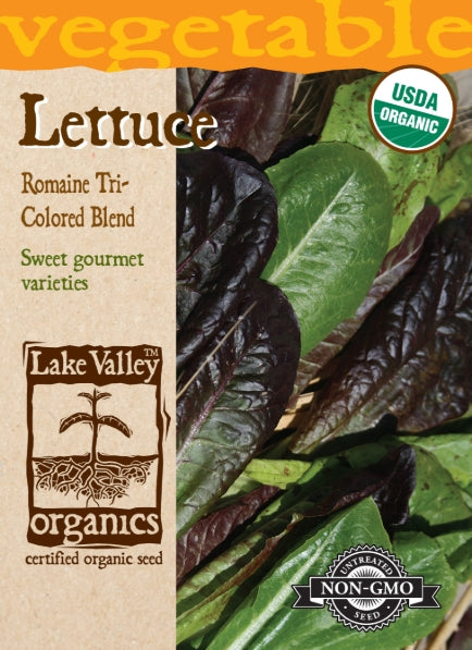Organic Lettuce Romaine Tri-colored Blend