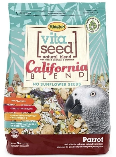 Vita Seed Cali Blend Parrot Food 25lbs