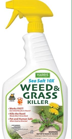 Sea Salt 10X Weed & Grass Killer 32oz RTU