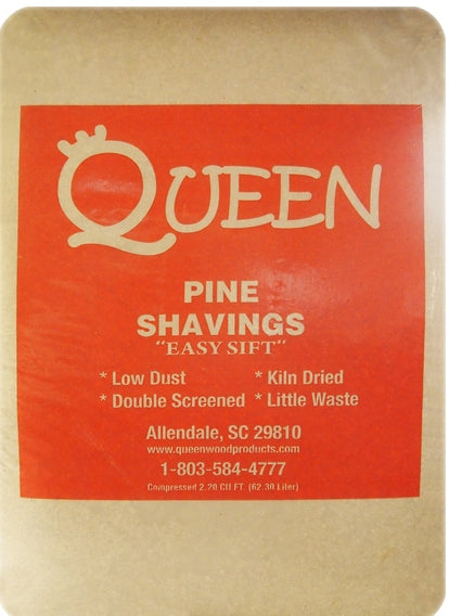 Queen (Easy Sift) Pine Shavings