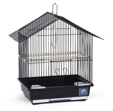 Parakeet Manor 12x9x16 Black Cage