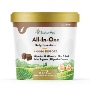 Naturvet All-In-One Soft Chew for Dogs 60ct