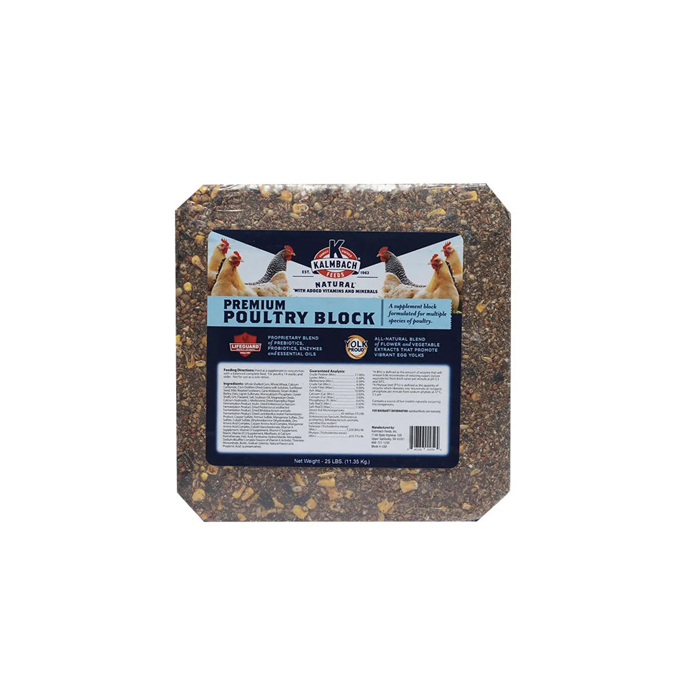 Kalmbach Premium Poultry Block 25lbs