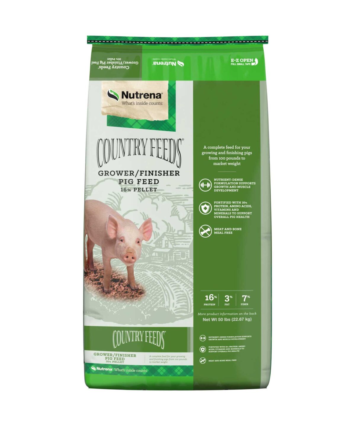 CountryFeeds Hog Grower/ Finisher 16% 50lbs