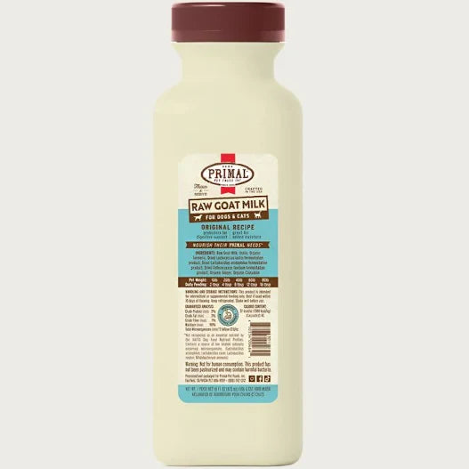 Primal Frozen Raw Goat Milk (Discontinued)