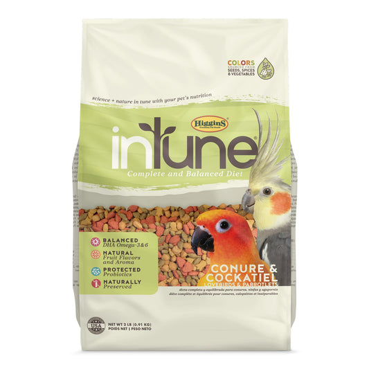 Higgins inTune Conure & Cockatiel 2lbs