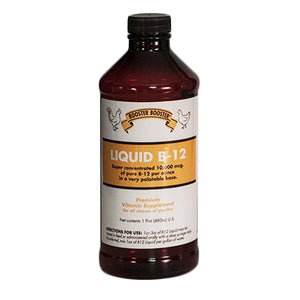 Rooster Booster Liquid B-12 for Poultry 16oz