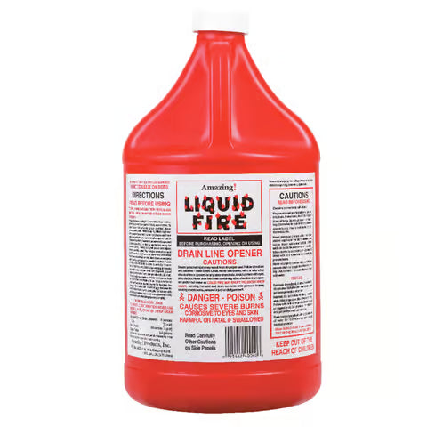 Liquid Fire Drain Opener