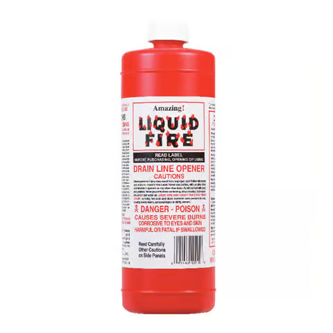 Liquid Fire Drain Opener
