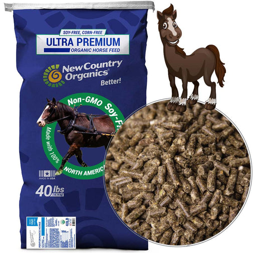 New Country Organics Senior Horse Pellets 40lbs