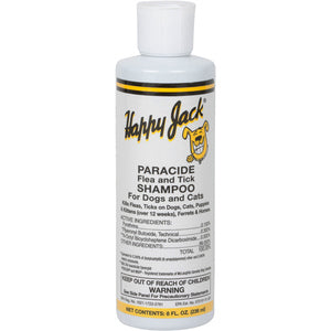 Happy Jack Paracide Flea & Tick Shampoo 8oz