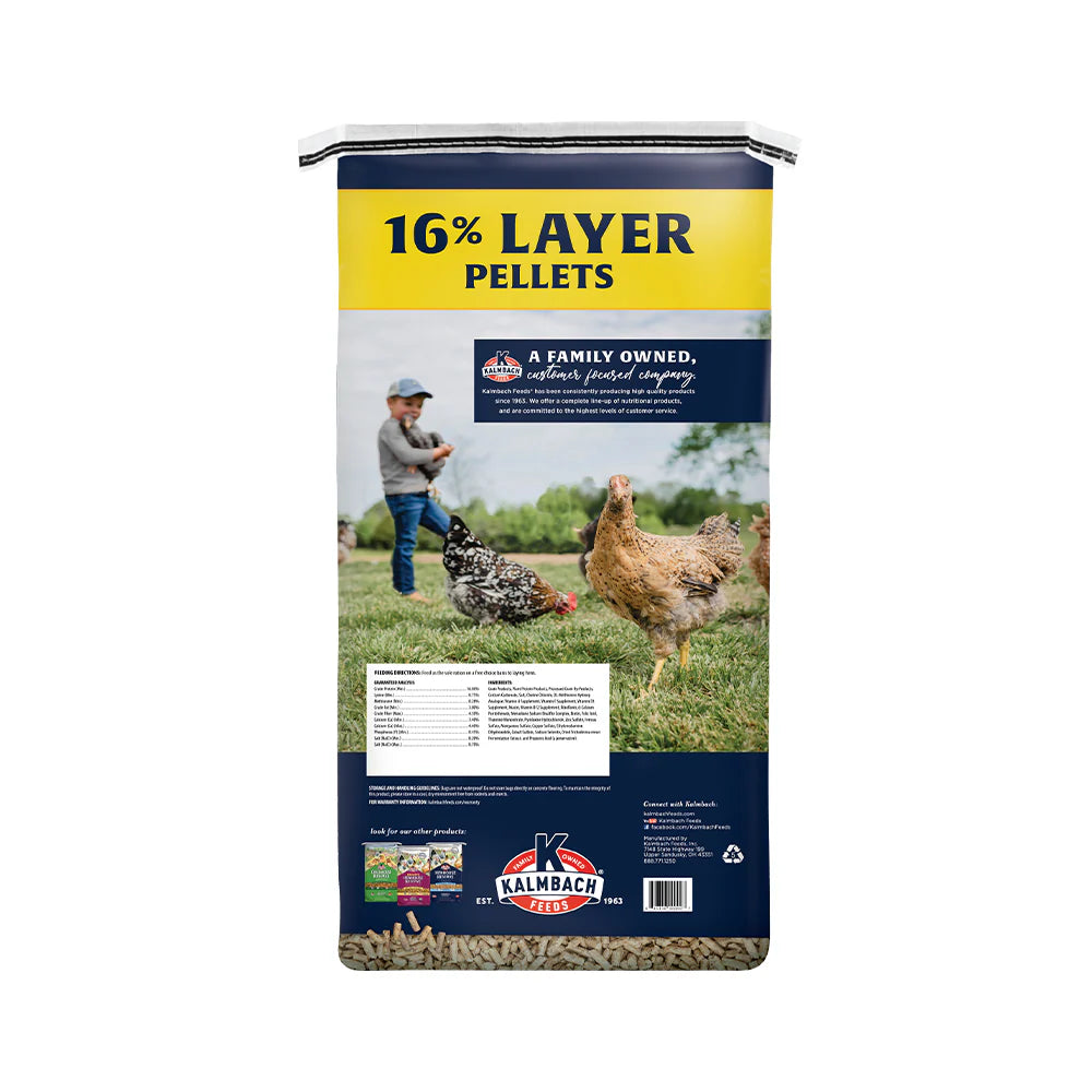 Kalmbach 16% All Natural Layer Pellet