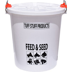 Heavy Duty Storage Drum with Lid and Stainless Locking Handle